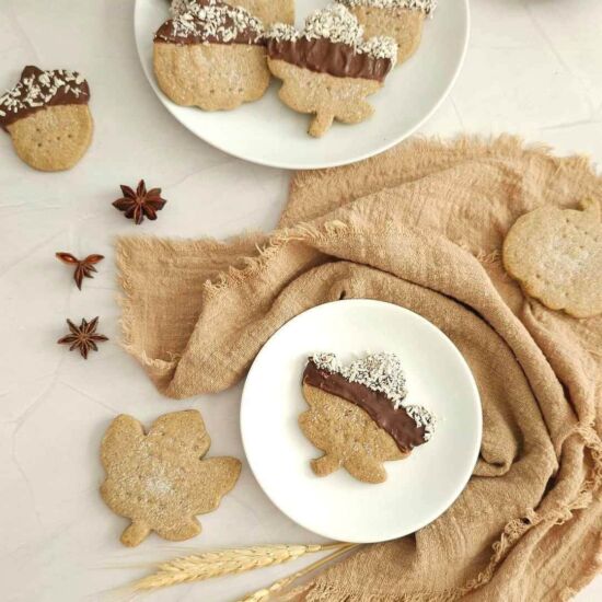 Chocolate Anise Scottish Shortbread