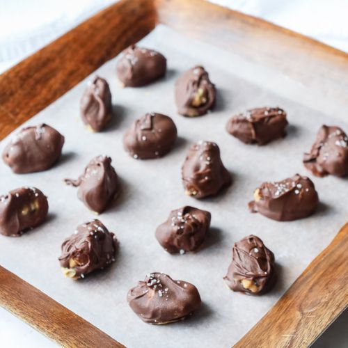 Chocolate Peanut Butter Dates