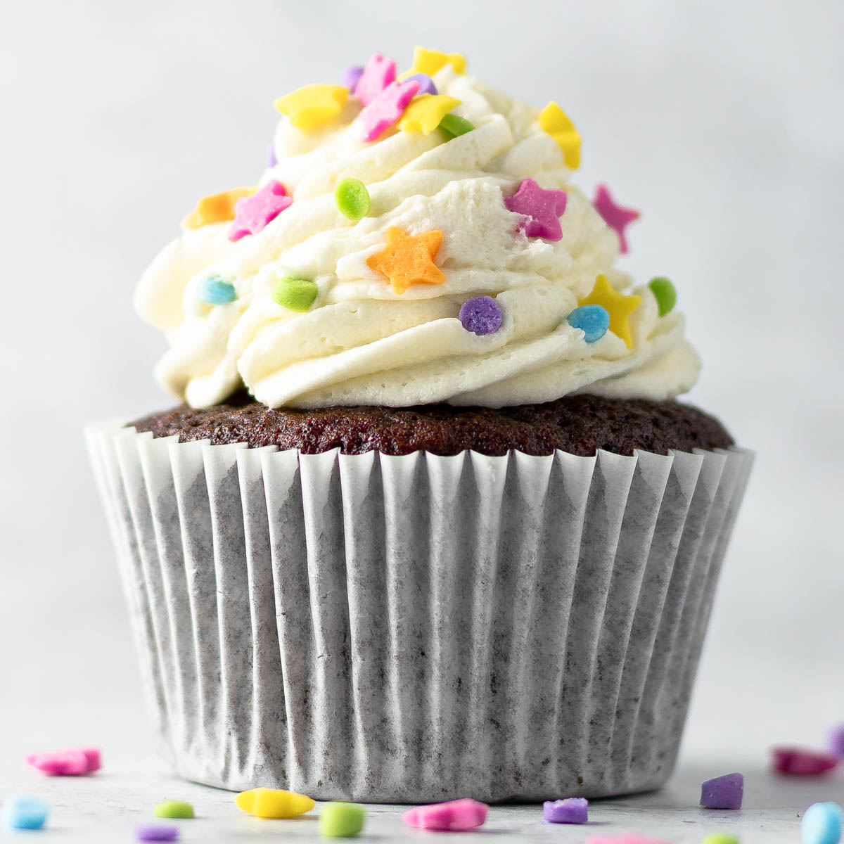 Small Batch Chocolate Cupcakes