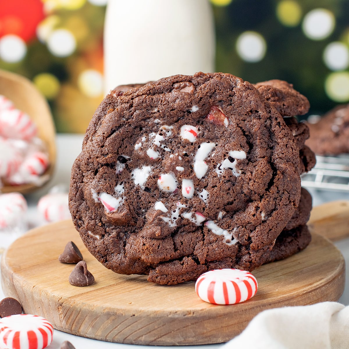 Chocolate Peppermint Cookies