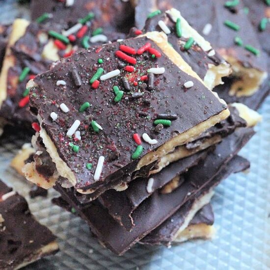 Cracker Toffee