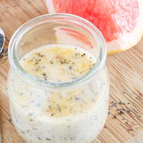 Citrus Poppy Seed Dressing