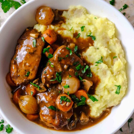 Easy Coq Au Vin Slow Cooker