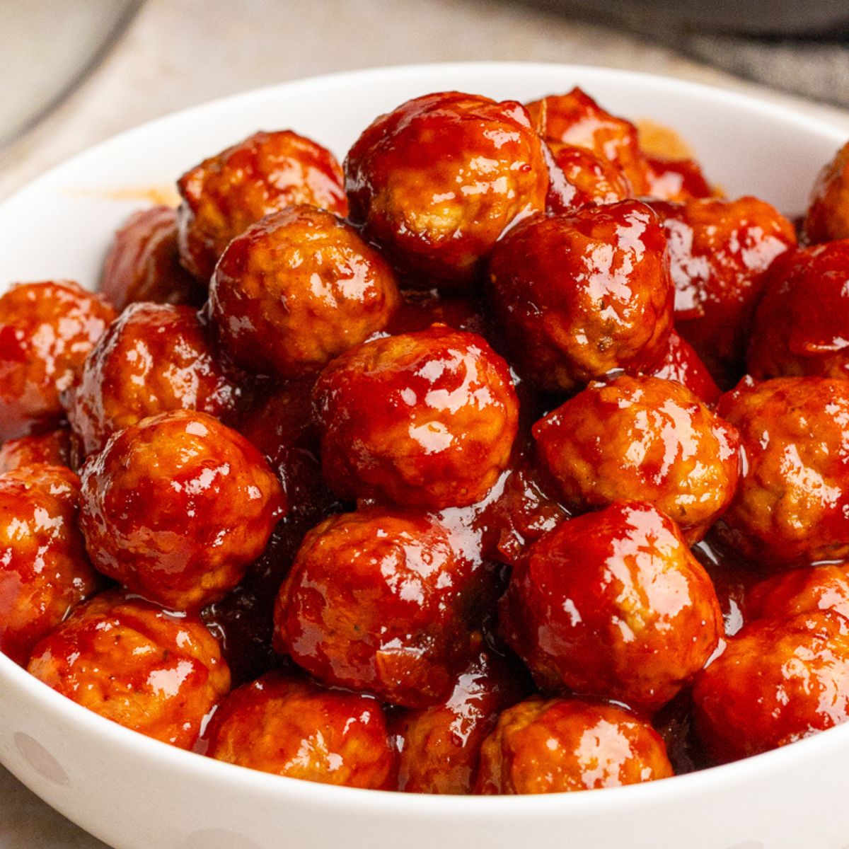 Slow Cooker Cranberry BBQ Meatballs