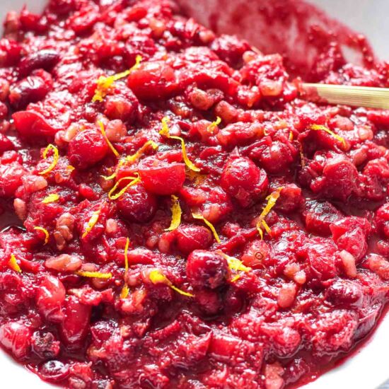 Simple Cranberry Chutney