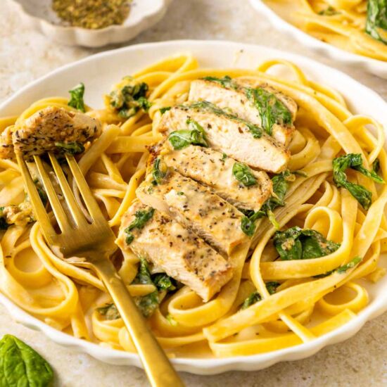 Creamy Chicken and Spinach