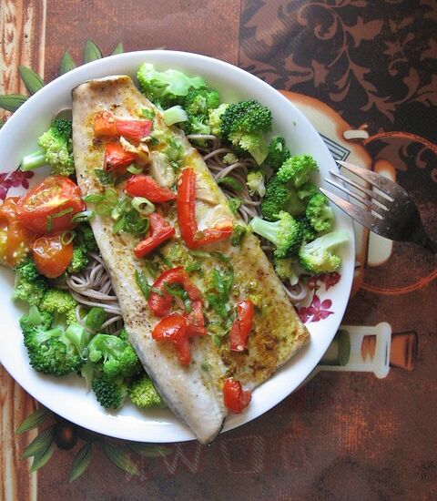 Curry Spiced Trout Fillets