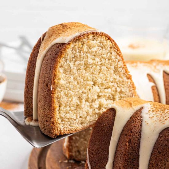Eggnog Pound Cake