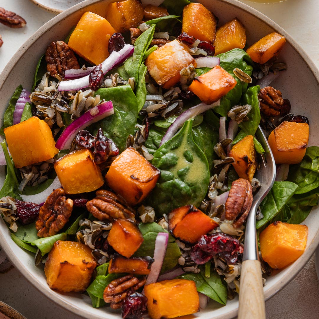 Wild Rice Salad with Butternut