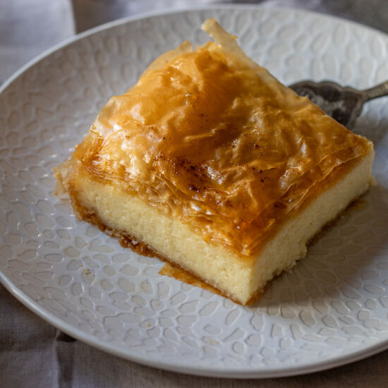Galaktoboureko – Greek Custard Pie
