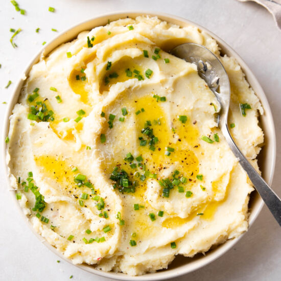 Roasted Garlic Mashed Potatoes