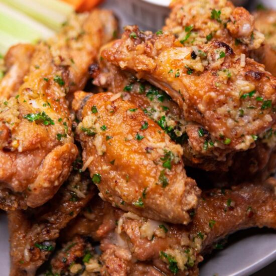 Garlic Parmesan Wings