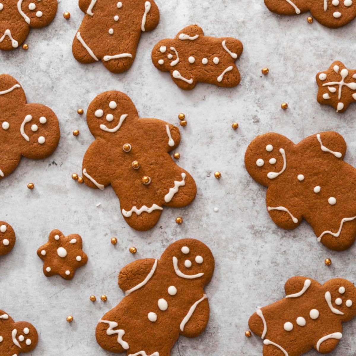 Easy Gingerbread Man Cookies