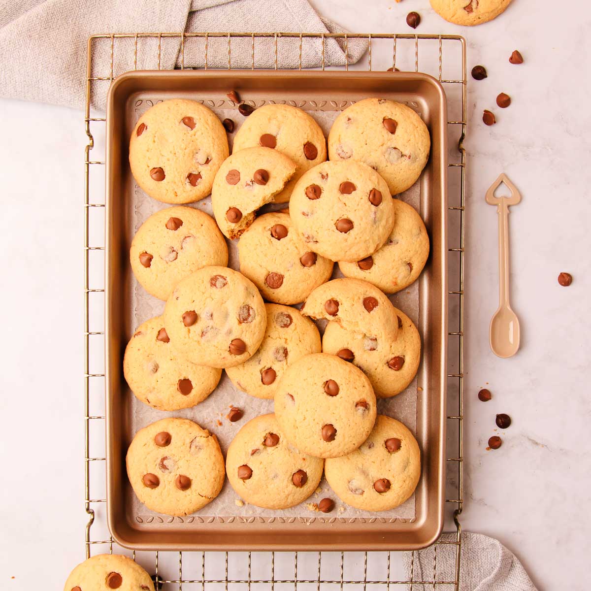 Gluten Free Chocolate Chip Biscuits