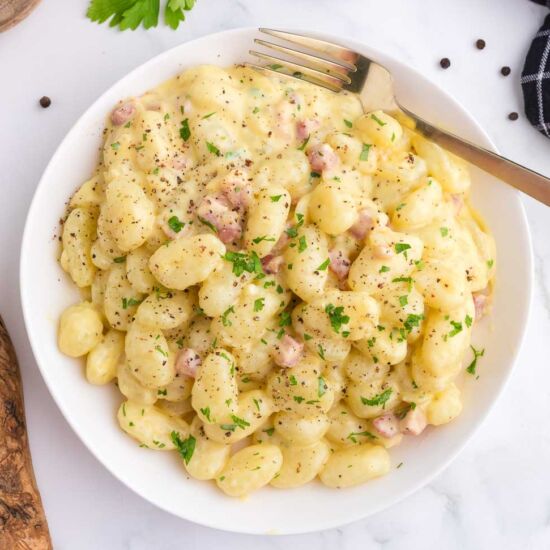 Gnocchi Carbonara