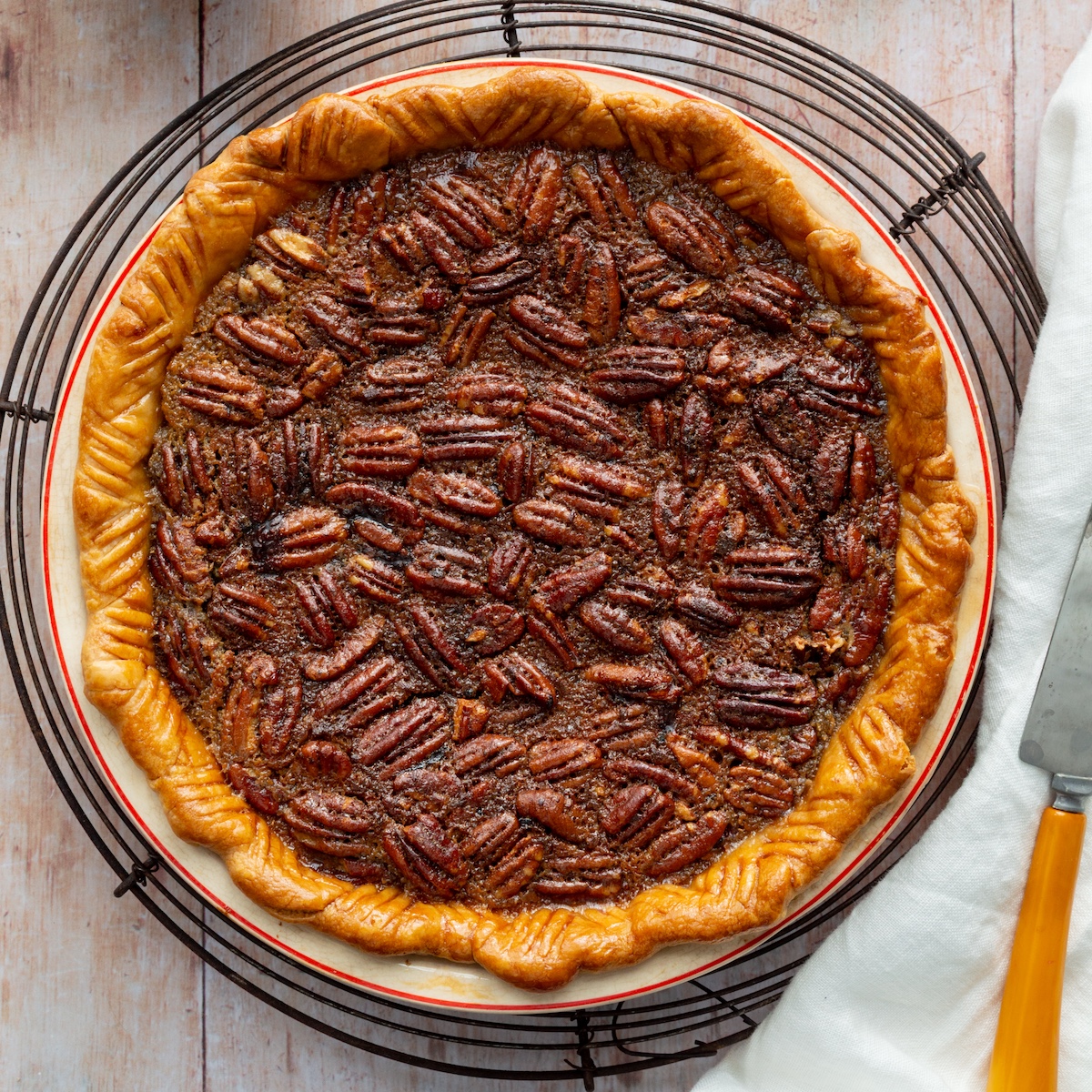 Southern Bourbon Pecan Pie