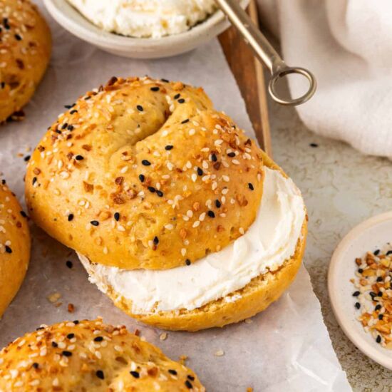 Greek Yogurt Bagels
