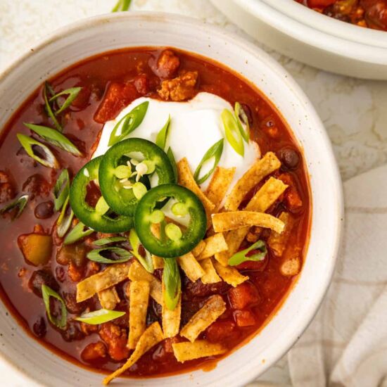 Ground Turkey Chili