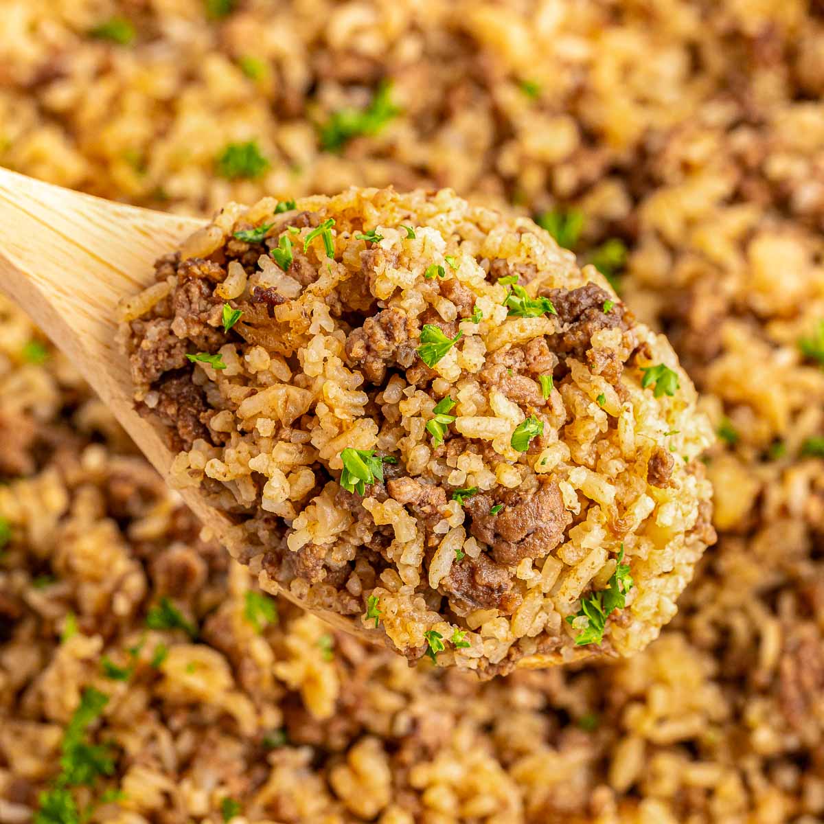 Hamburger Rice Casserole