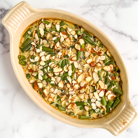 Vegan Green Bean Casserole