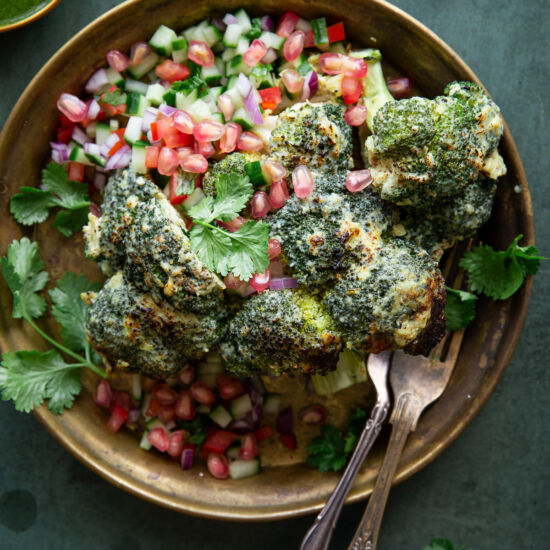 Creamy Malai Broccoli Tikka