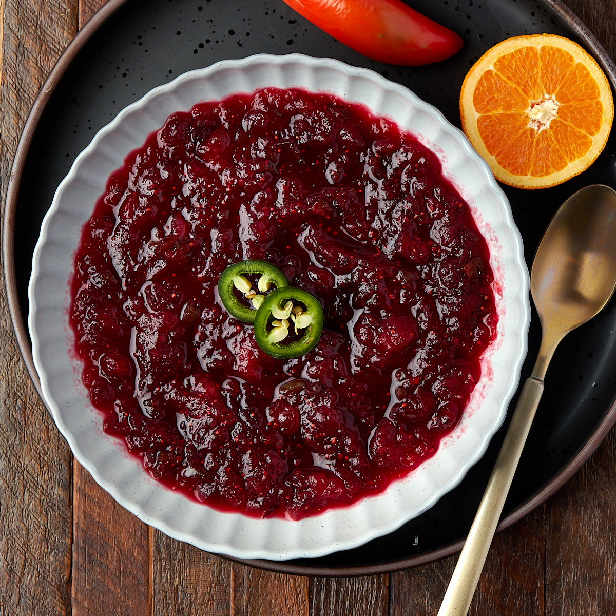 Jalapeno Cranberry Sauce
