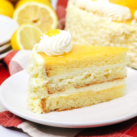 Lemon Curd Cake
