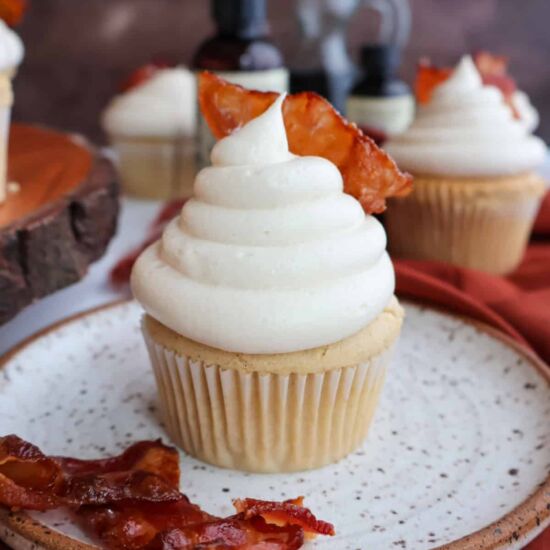 Maple Bacon Cupcakes