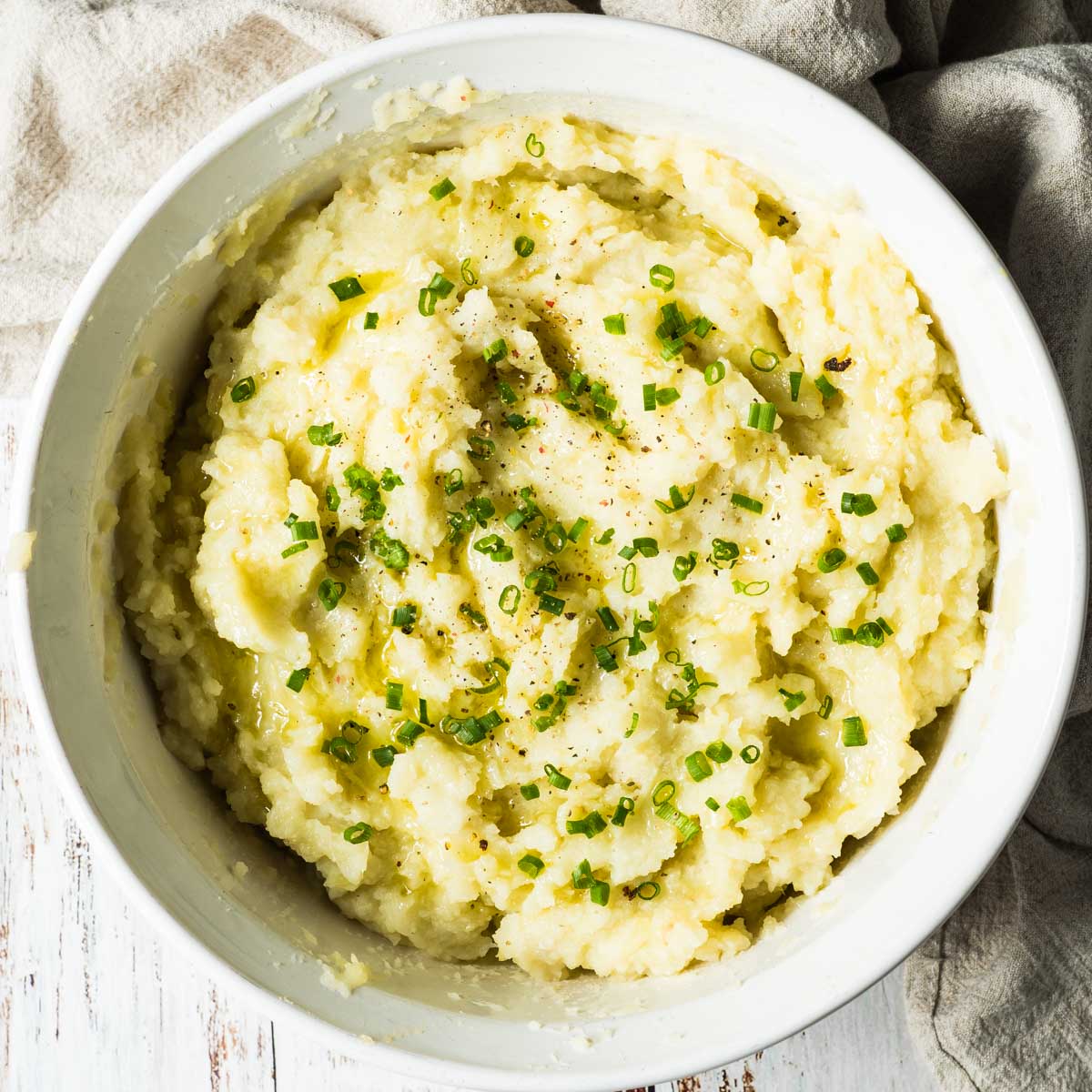 Garlic Mashed Potatoes Dairy Free