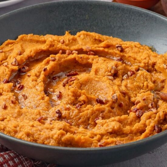 Savory Mashed Sweet Potatoes