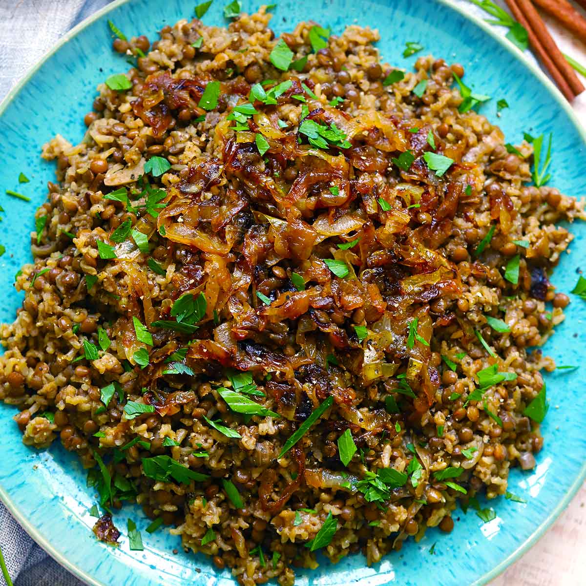 One Pot Mujadara