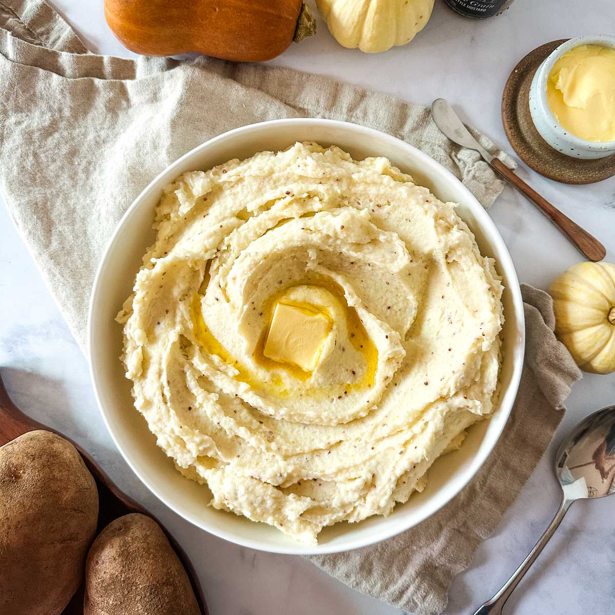 The Best Mustard Mashed Potatoes