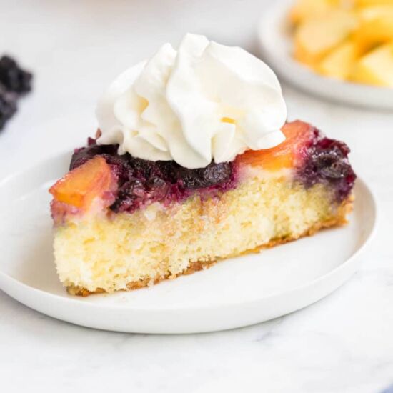 Peach Blueberry Cake
