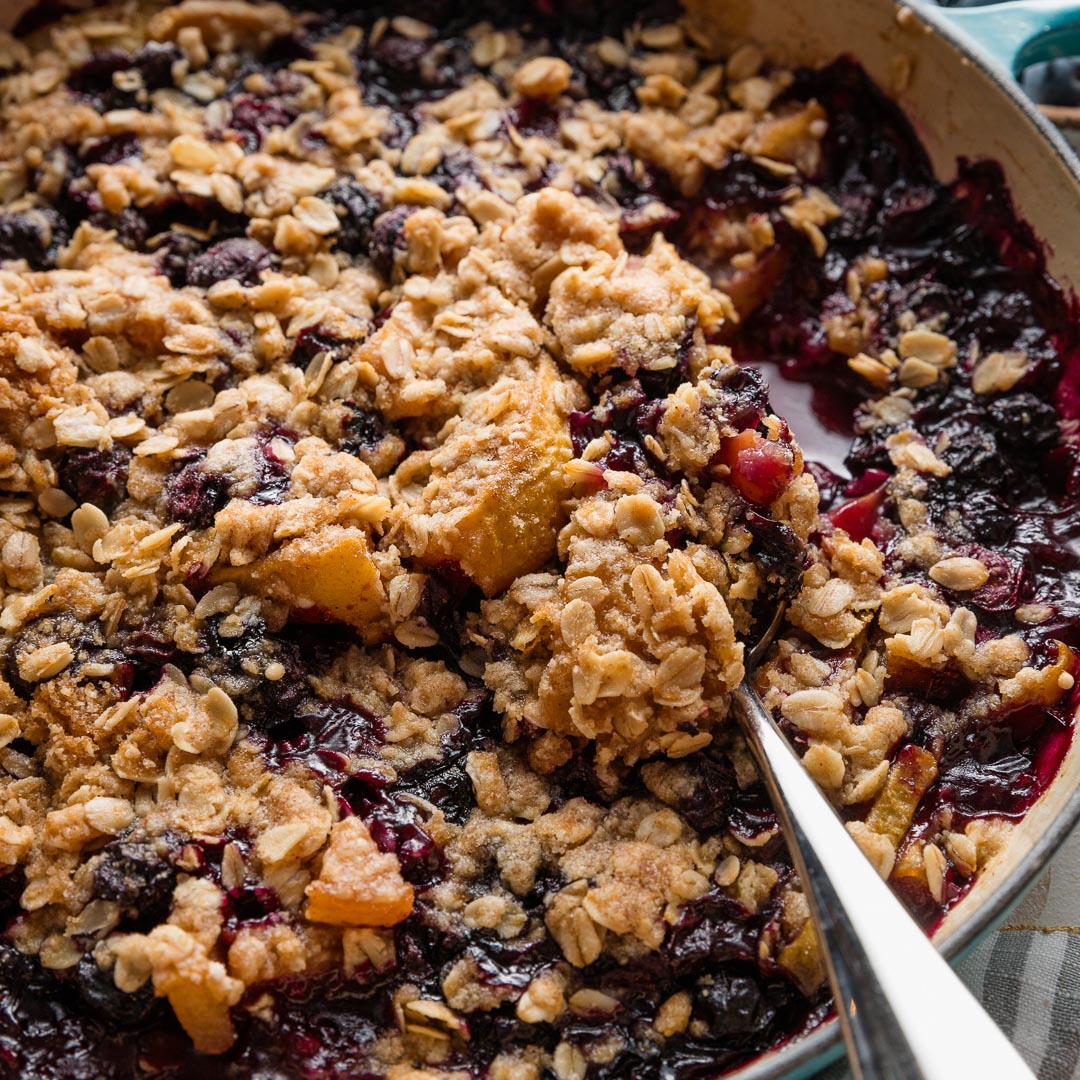 Blueberry Pear Crisp