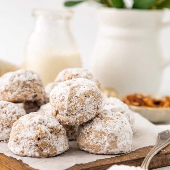 Pecan Snowball Cookies