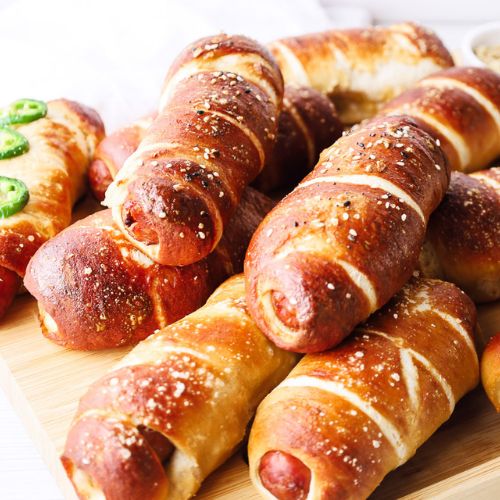 Easy Homemade Pretzel Dogs