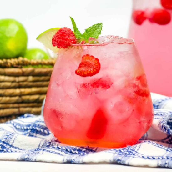Raspberry Lime Rickey