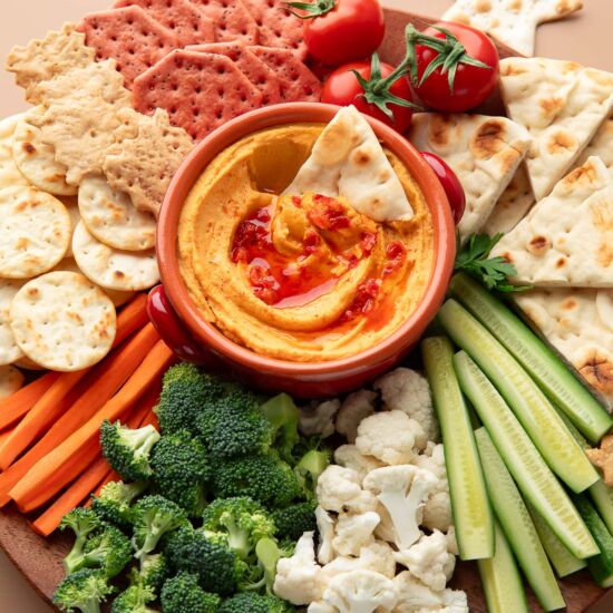 Spicy Sweet Potato Hummus
