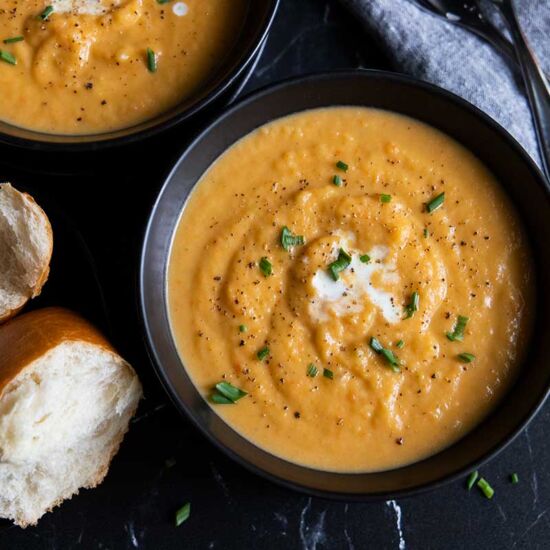 Creamy Root Vegetable Soup