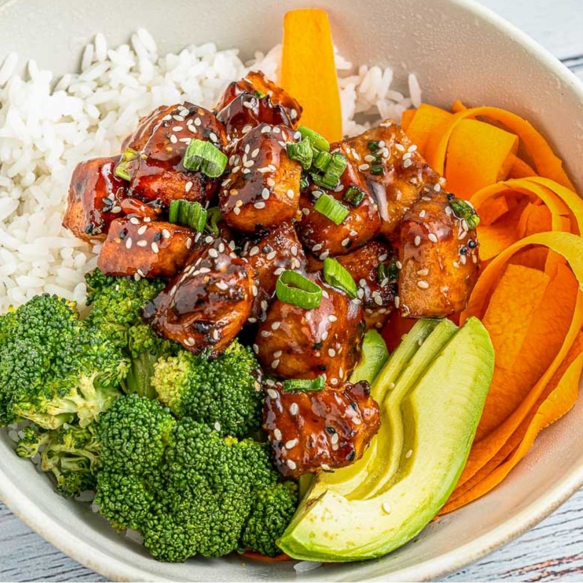 Easy Salmon Bowls