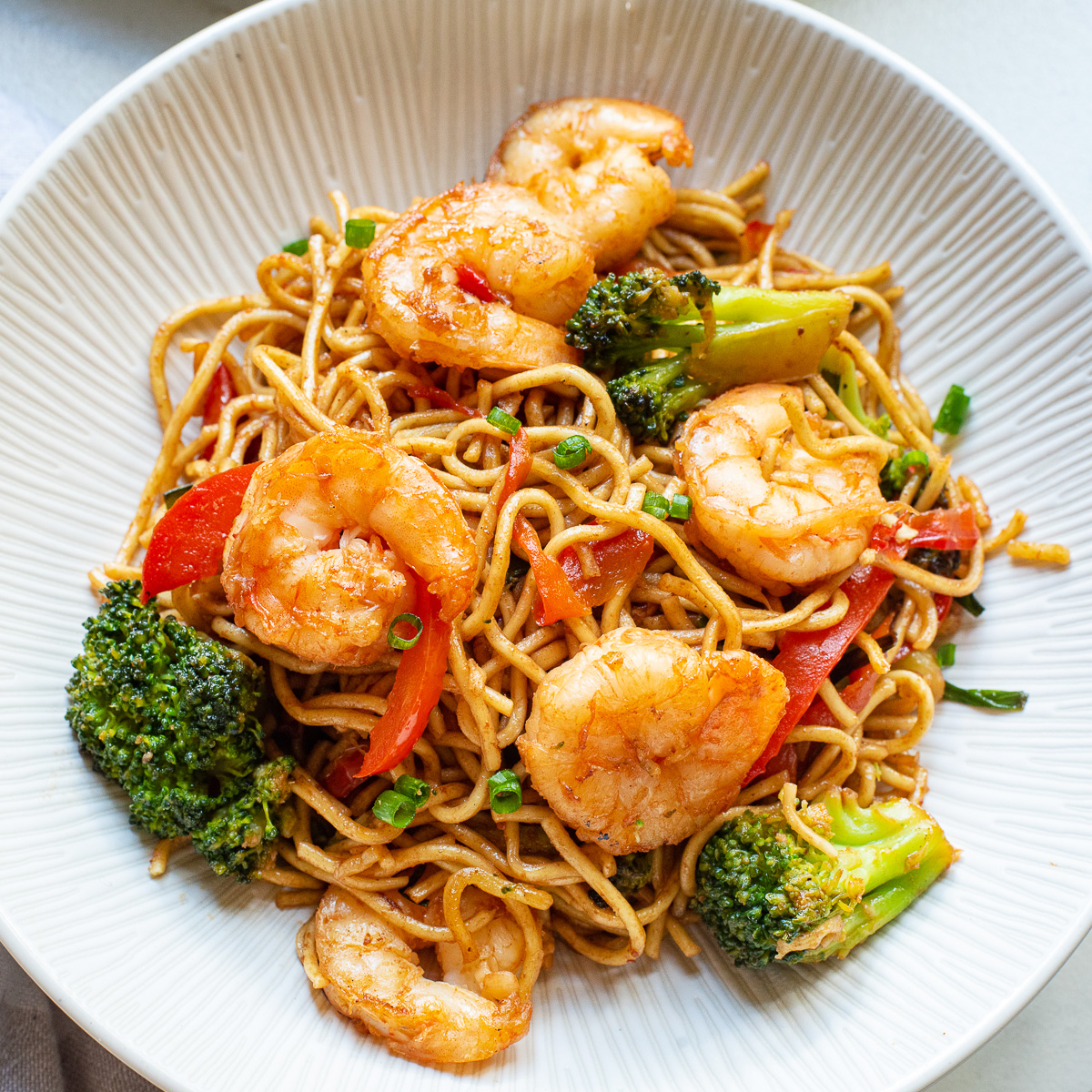 Shrimp Lo Mein (Stir-Fry)