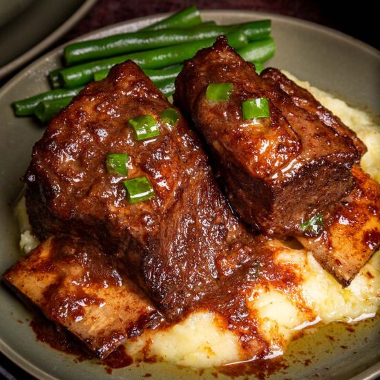 Slow-Cooked Beef Short Ribs