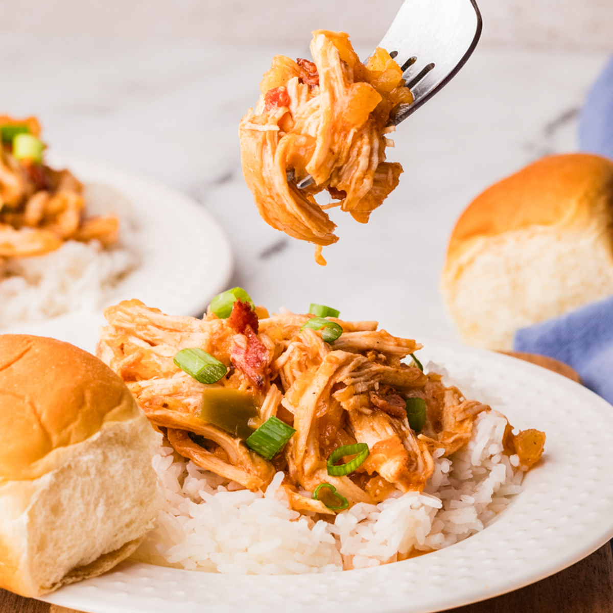 Small Slow Cooker Pineapple Chicken