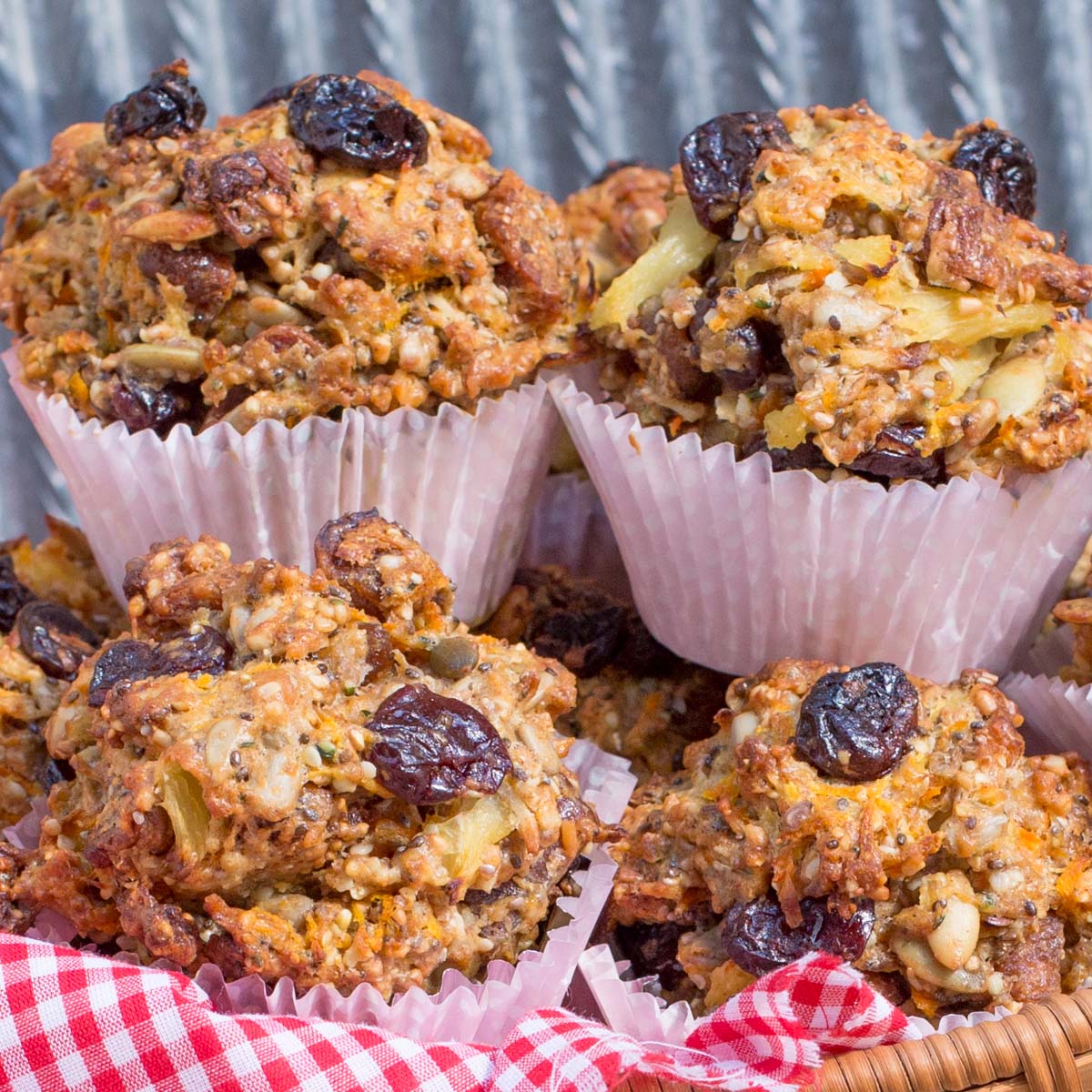 Sour Cherry and Fig Muffins