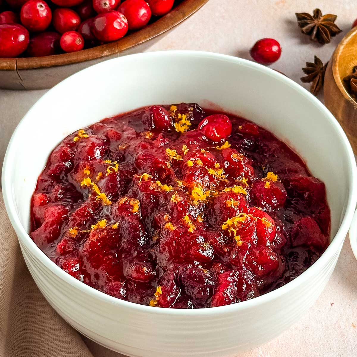 Spiced Cranberry Sauce