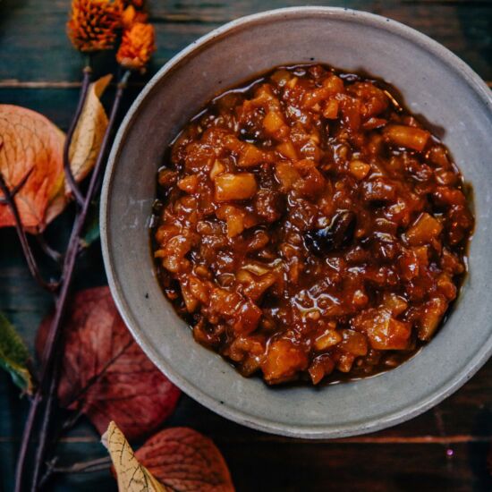 Spiced Pear Chutney