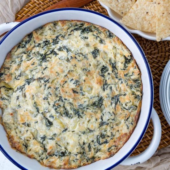 Hot Spinach Artichoke Dip