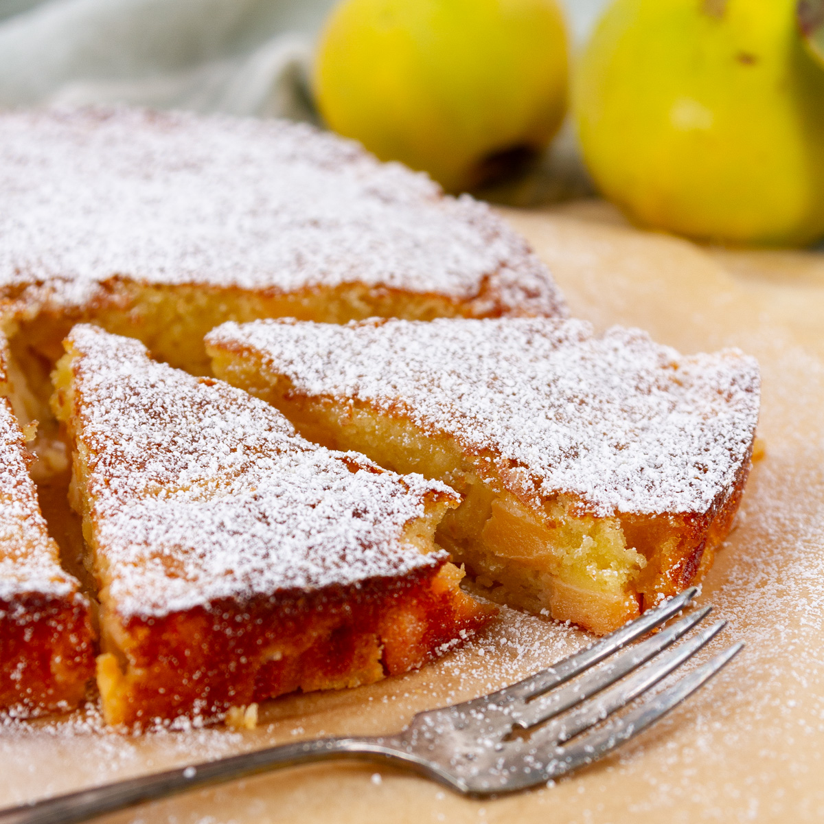 Ginger Quince Cake