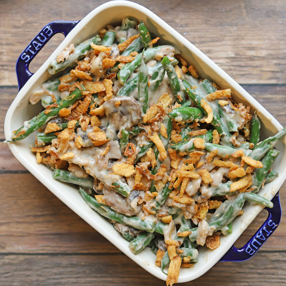 Vegan Green Bean Casserole