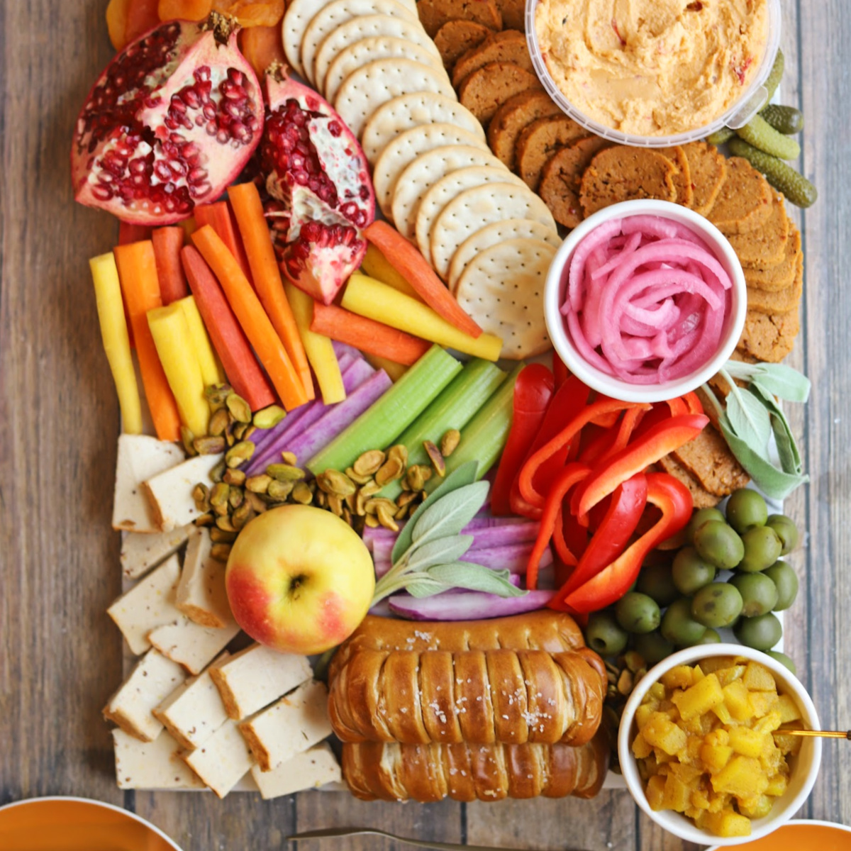 Vegan Thanksgiving Charcuterie